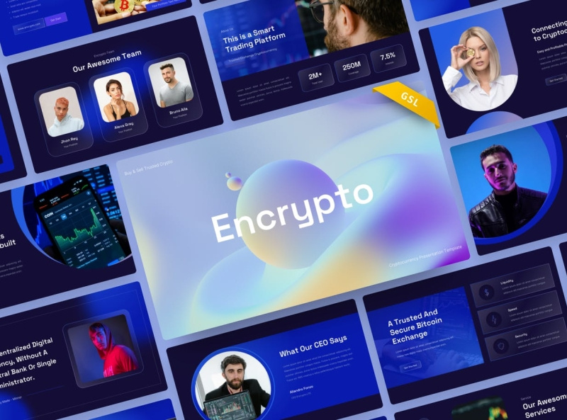 Encrypto - Cryptocurrency & Bitcoin Template by Presently Creative on ...