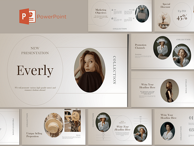 Everly Presentation Template