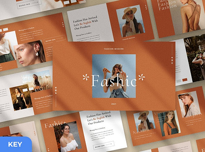 Fashic Multipurpose Template clean colorful company corporate google slides keynote modern multipurpose multipurpose template photogrpahy pitch deck portfolio powerpoint presentation studio template unique web design web development website