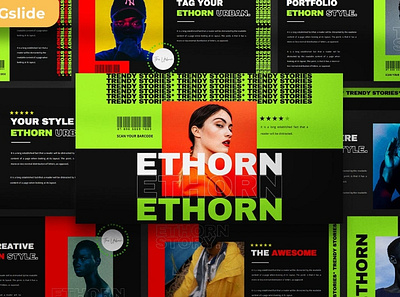 Ethorn Multipurpose Templates clean colorful company corporate google slides keynote modern multipurpose multipurpose template photography pitch deck portfolio powerpoint presentation studio template unique web design web development website