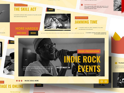 Indie Rock Events | Multipurpose Template