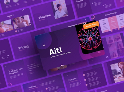 Aiti Multipurpose Template clean colorful company corporate google slides keynote modern multipurpose multipurpose template photography pitch deck portfolio powerpoint presentation studio technology unique web design web development website