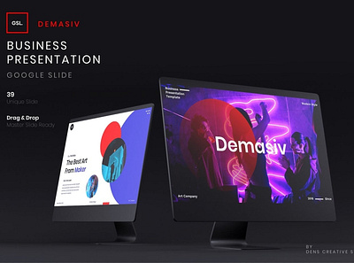 Demasiv – Business Multipurpose Template clean colorful company corporate google slides keynote modern multipurpose multipurpose template photography pitch deck portfolio powerpoint presentation studio template unique web design web development website