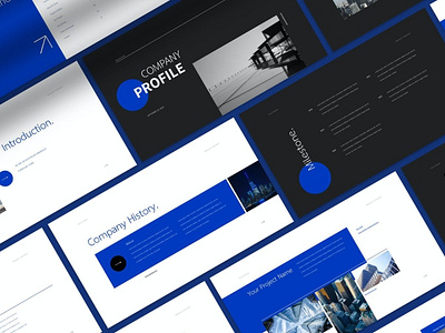 Simple Company Profile Presentation Template