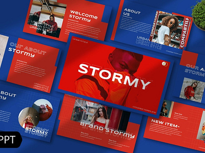 Stormy Presentation Templates