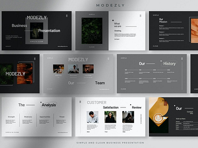 Modezly - Simple and Clean Business Presentation