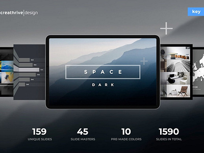 Space Dark Presentation Template