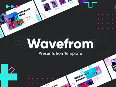 Waveform Music Presentation Template