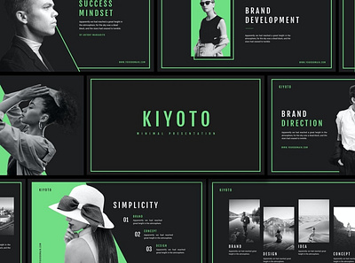 Kiyoto - Creative Presentation clean colorful company corporate design google slides keynote modern multipurpose multipurpose template photography pitch deck portfolio presentation studio template unique web design web development website