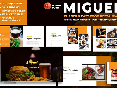Miguel - Burger & Fast Multipurpose Template