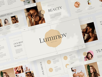 Luminov - Beauty Care Presentation Template