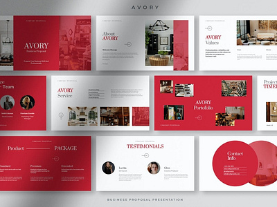 Avory - Professional Business Company Presentation