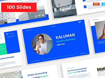 Modern Blue White Creative Company Plan & Profile clean colorful company corporate google slides keynote modern multipurpose multipurpose template photography pitch deck portfolio powerpoint presentation studio template unique web design web development website