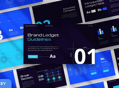 Ledget - Brand Guideline Multipurpose Template clean colorful company corporate google slides keynote modern multipurpose multipurpose template photography pitch deck portfolio powerpoint presentation studio template unique web design web development website