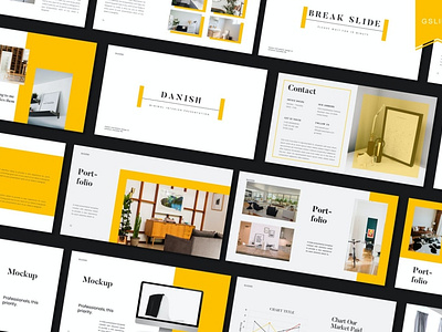 Danish Minimal Interior Presentation Template