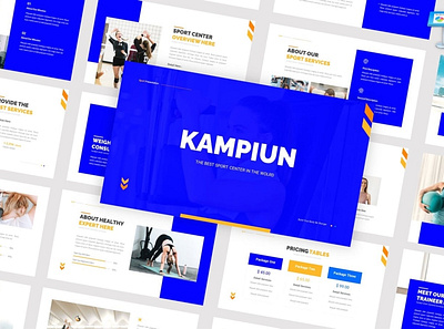 Kampiun Presentation Template clean colorful corporate design google slides template keynote keynote template modern multipurpose multipurpose template photography pitch deck powerpoint powerpoint template presentation presentation templates studio template templates website