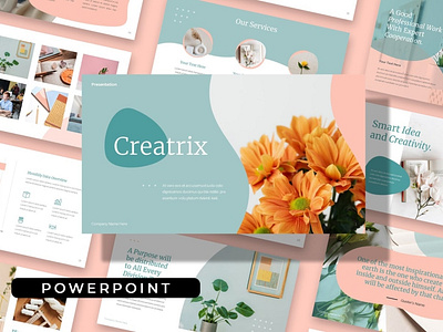 CREATRIX - Clean Creative Powerpoint Template