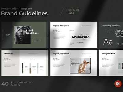 Brand Guideline PowerPoint Template