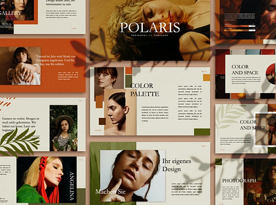 POLARIS Multipurpose Template Presentation clean colorful company corporate design google slides keynote modern multipurpose multipurpose template photography pitch deck portfolio powerpoint studio template unique web design web development website