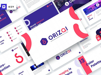 Orizqi Brand Identity Guidelines Template brand brand guidelines brand guidelline branding clean colorful company corporate design modern multipurpose photography pitch deck portfolio studio template unique web design web development website