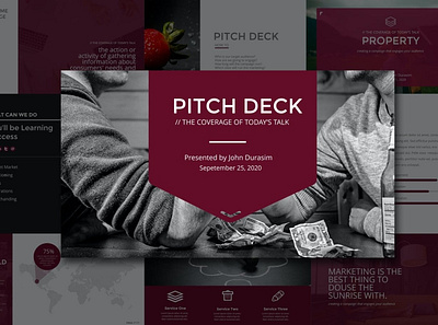 BUSINESS PITCH DECK Presentation Template business clean colorful company corporate google slides keynote modern multipurpose multipurpose template photography pitch deck portfolio powerpoint studio template unique web design web development website