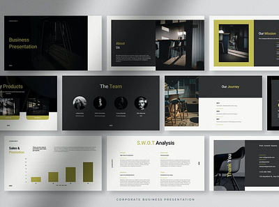 Simple Corporate Business Presentation Powerpoint clean colorful company corporate google slides keynote modern multipurpose multipurpose template photography pitch deck portfolio powerpoint simple studio template unique web design web development website