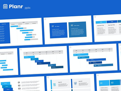 Planr - Business Plan Workflow Presentation Template