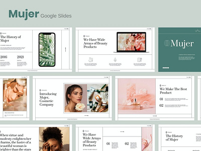 Mujer - Simple and Aesthetic Presentation Template