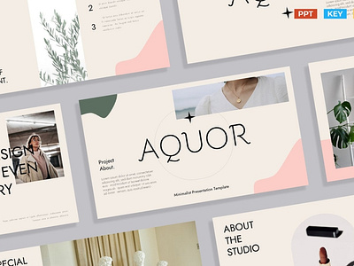 Creative Aesthetic Cream Pastel Brand Guideline