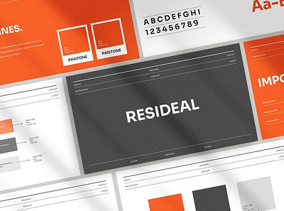 Resideal Presentation Template clean colorful company corporate design google slides keynote modern multipurpose multipurpose template photography pitch deck portfolio powerpoint studio template unique web design web development website