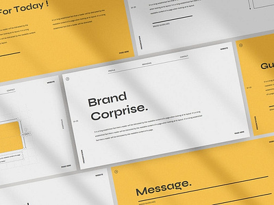 Brand Corprise Presentation Template