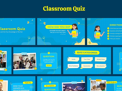 Classroom Quiz Multipurpose Template classroom classroom quiz clean colorful company corporate google slides keynote modern multipurpose multipurpose template photography pitch deck portfolio quiz studio unique web design web development website