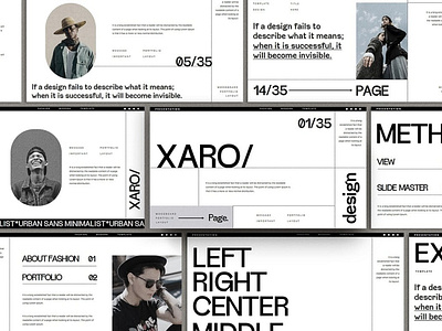 Xaro Presentation Template