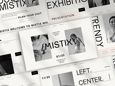 Mistix - Minimal Presentation Template