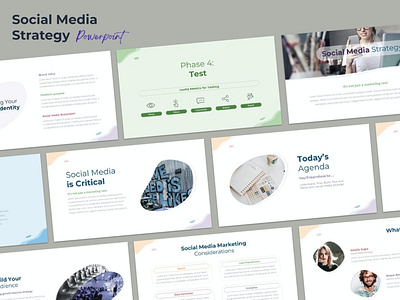 Social Media Strategy Multipurpose Template