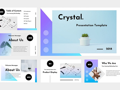 Crystal Agency Multipurpose Template