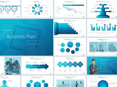 Business Plan Multipurpose Template clean colorful company corporate design google slides keynote modern multipurpose multipurpose template photography pitch deck portfolio powerpoint studio template unique web design web development website