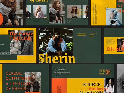 Sherin Presentation Template clean colorful company corporate design google slides keynote modern multipurpose multipurpose template photography pitch deck portfolio powerpoint studio template unique web design web development website