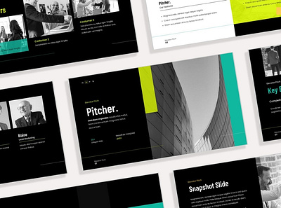 Modern Black Multipurpose Template black clean colorful company corporate google slides keynote modern multipurpose multipurpose template photography pitch deck portfolio powerpoint studio template unique web design web development website