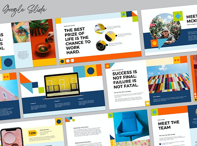 Creative Corporate Multipurpose Template clean colorful company corporate design google slides keynote modern multipurpose multipurpose template photography pitch deck portfolio powerpoint studio template unique web design web development website