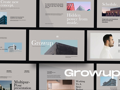 GROW UP Presentation Template