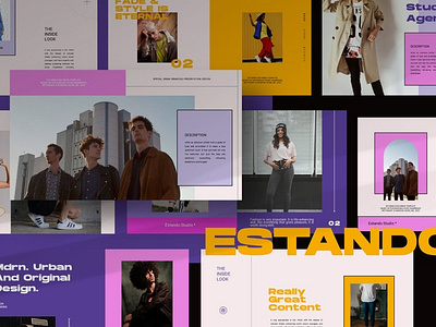 Estando Pastel Multipurpose Template