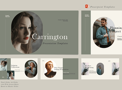 Carrington Multipurpose Template clean colorful company corporate design google slides keynote modern multipurpose multipurpose template photography pitch deck portfolio powerpoint studio template unique web design web development website