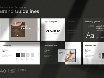 Brand Guideline PowerPoint Template