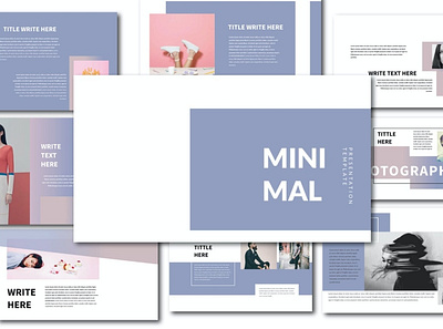 Minimal Modern Powerpoint clean colorful company corporate design google slides keynote modern multipurpose multipurpose template photography pitch deck portfolio powerpoint studio template unique web design web development website