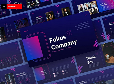 Fokus Multipurpose Template clean colorful company corporate google slides illustration keynote modern multipurpose multipurpose template photography pitch deck portfolio powerpoint studio template unique web design web development website