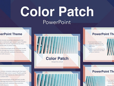 Color Patch Multipurpose Template clean colorful company corporate design google slides keynote modern multipurpose multipurpose template photography pitch deck portfolio powerpoint studio template unique web design web development website