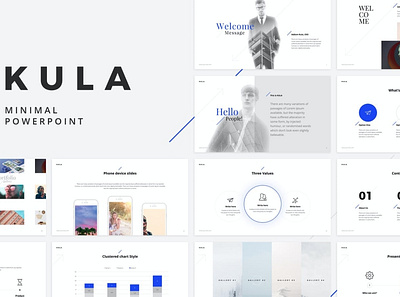 KULA Powerpoint Template clean colorful company corporate design google slides keynote modern multipurpose multipurpose template photography pitch deck portfolio powerpoint studio template unique web design web development website