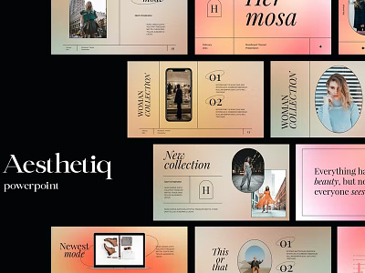 Aesthetic Presentation designs, themes, templates and downloadable graphic  elements on Dribbble
