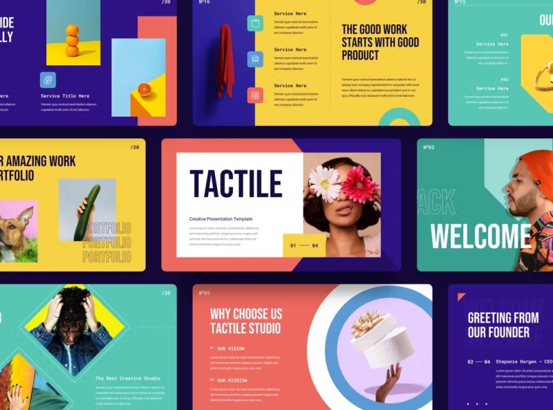 Free Tactile Multipurpose Template by MyTemplates on Dribbble